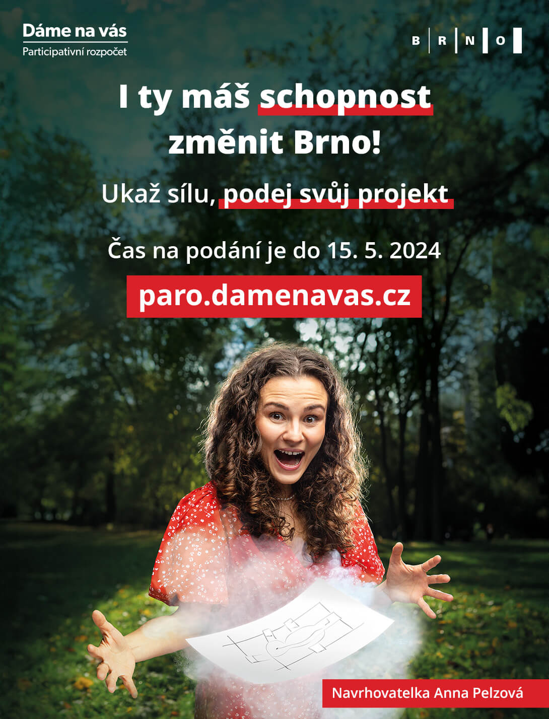 banner Dáme na vás, participativní rozpočet, Brno, magazín KULTINO Brno