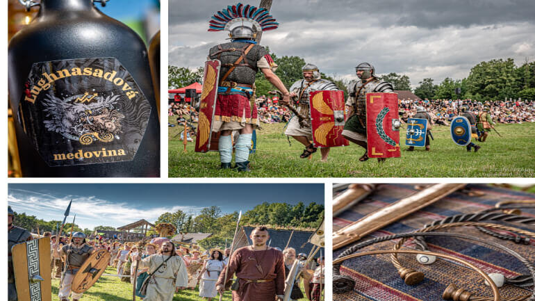 Festival keltské kultury Lunghnasad, svátek úrody. Archeoskanzen Země Keltů. Magazín KULT* Brno