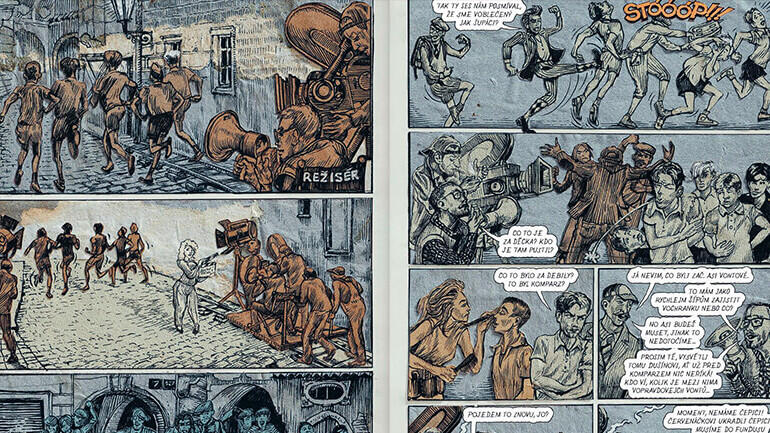 Rváčov 2, Džian Baban, Richard Fischer, komiks, magazín KULT*ino Brno
