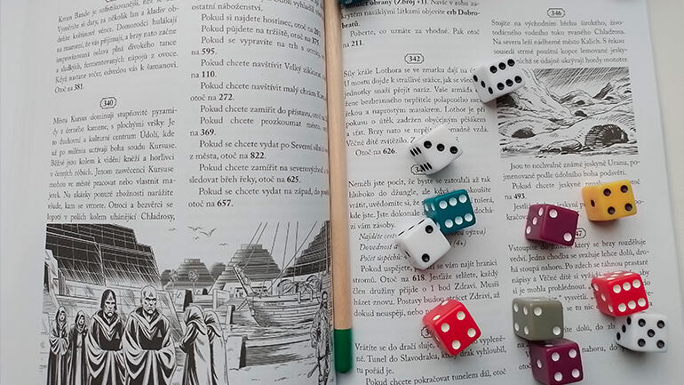 Recenze gamebooku Legendární království: Údolí kostí, Mytago, magazín KULTINO* Brno