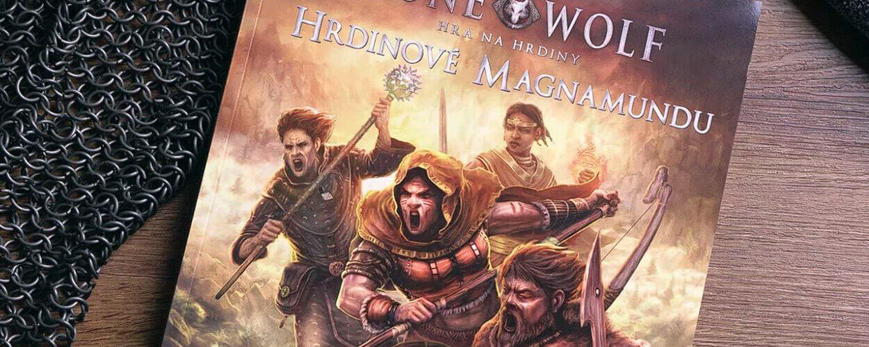 Lone Wolf - Hrdinové Magnamundu, August Hahn Joe Dever, Magazín Kult* Brno