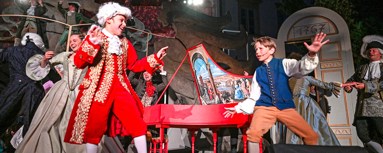 Krokodýl ze Svratky aneb Mozart v Brně, recenze, Městské divadlo Brno, Wolfgang Amadeus Mozart, magazín KULT* Brno