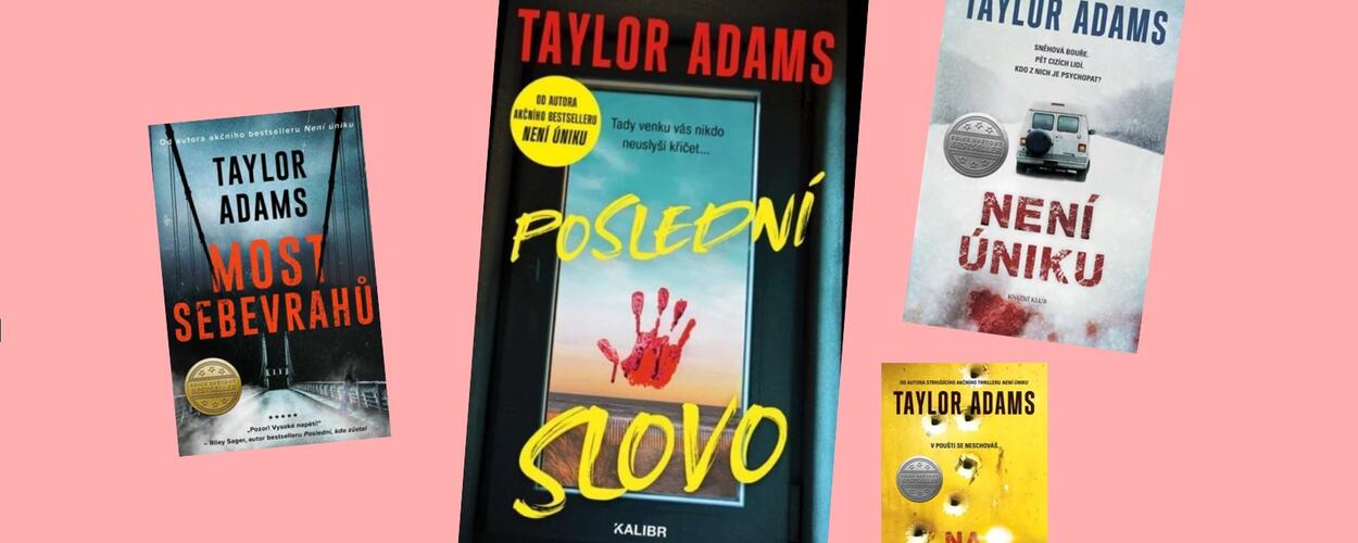 Kniha Poslední slovo od autora Taylor Adams, magazín KULTINO* Brno