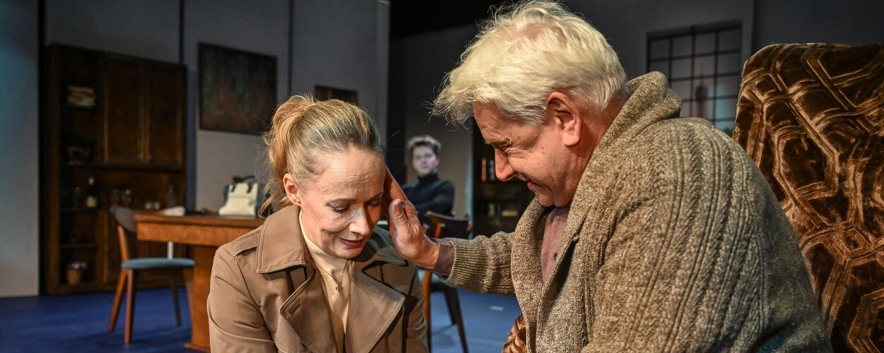 Otec, Florian Zeller, komedie, tragédie, Petr Gazdík, Jan Mazák, Alena Antalová, Alzheimerova choroba, demence, stáří, Městské divadlo Brno, *Magazín KULTINO* Brno*