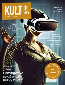 Magazín KULT* Brno, titulní strana, titulka,podzim, 03/2023
