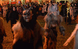 Krampus, čerti, Boskovice, magazín KULTINO* Brno