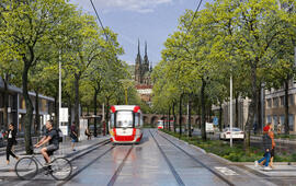 Ulice Trnitá, výstava, Urban Centrum Brno, Brněnské komunikace, Stará radnice, *Magazín KULTINO* Brno*